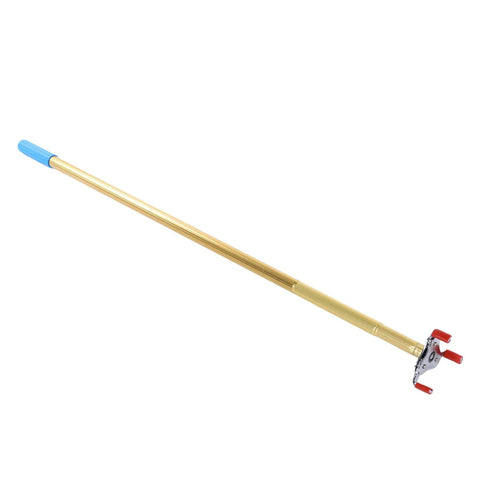 Top Shelf Smoke Detector Removal Tool Featuring An Extended Reach Grip For Effortlessly Twisting Ceiling Alarms Without Balancing On Shaky Step Stools Or Breaking A Sweat, 5.3m extendable tool with ABS head.