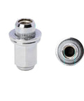 Top Notch 12x1.5 Extended Lug Nut For Wheel Repair Kit Compatible With Part Numbers 9094201058 And 9094201058 To Fix Rusted Bolts Fast Without Wasting Time On Awful Tools, chrome steel lug nut