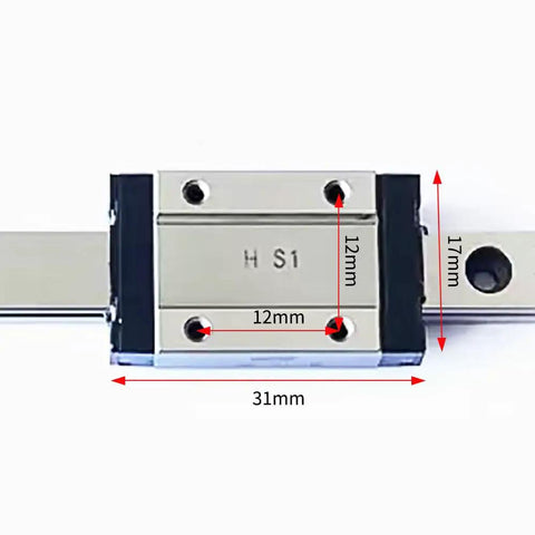 Linear Guide Rail Kit With LWL7B LWLC7B LWLG7B Carriages 500mm Rail Top Notch Standard Short And Extended Sliders Japanese Made