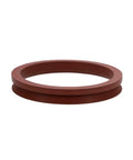 Hella Durable FKM Fluororubber Rotary Water Shaft Seal With O Ring Lip Gasket Cuff Fits VA3 VA20 VA22 VA25 VA30 VA2000 Series VA600 Pro Grade Single Unit, red rubber seal