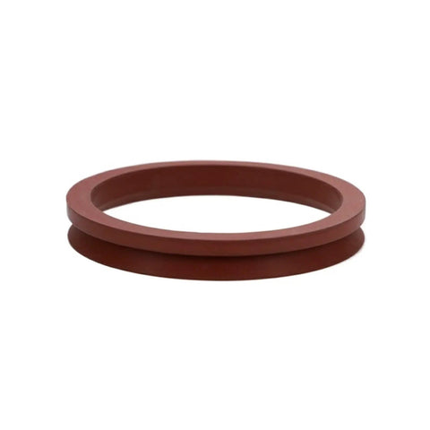 Hella Durable FKM Fluororubber Rotary Water Shaft Seal With O Ring Lip Gasket Cuff Fits VA3 VA20 VA22 VA25 VA30 VA2000 Series VA600 Pro Grade Single Unit, red rubber seal