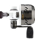 Max Pro Spincast Reel Size 10 QuadCam Pickup System Teflon Twin Cam Lightweight Aluminum Body with Machined Spool