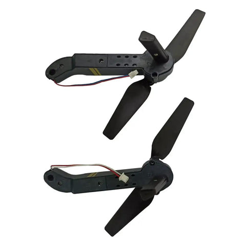 Axis Drone Arms With Motors And Propellers, 4 Pack Spare Parts For E58 L800 JY019 S168 Quadcopter, close-up view