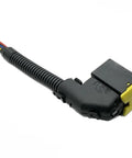 Heavy Duty Abs Sensor Wiring Harness Connector Plug Replacement For Cars And Trucks Compatible With 1 1703639 1 And 2 1703639 1 angled view with colored wires