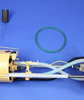 Solid Direct Swap Fuel Pump Module Oem Engine Repair Part For Your Ride Hella Reliable Gas Mileage And Knocked Out Street Performance Auto Upgrade Today, with blue hoses and mounting bracket.