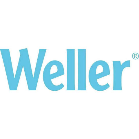 Weller logo in blue text on a white background