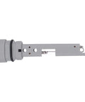 Side view of Diesel Coolant Level Sensor For Ram 2500 3500 4500 5500 2013 2018 Beefed Up Auto Part shown in gray