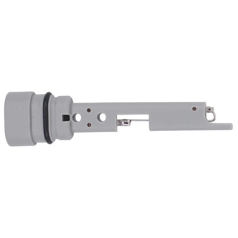 Side view of Diesel Coolant Level Sensor For Ram 2500 3500 4500 5500 2013 2018 Beefed Up Auto Part shown in gray