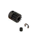 13T 0.8 Mod Safe D5 Pinion Gear for RC Cars, Heavy Duty Steel Construction with accessories