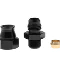 Five Sixteenth Inch Tube To 6A Straight Male Pneumatic Adapter Fitting With Brass Component and Aluminum Body