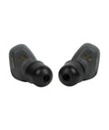 Close-up of Jobsite Bluetooth Earbuds With 28 dB Noise Reduction Memory Foam Tips For Comfort Wireless Hearing Protection