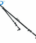 Heavy Duty Tie Rod End And Drag Link Steering Linkage Kit For Dodge Ram 1500 2500 3500 Trucks, black steel construction, designed for durability.