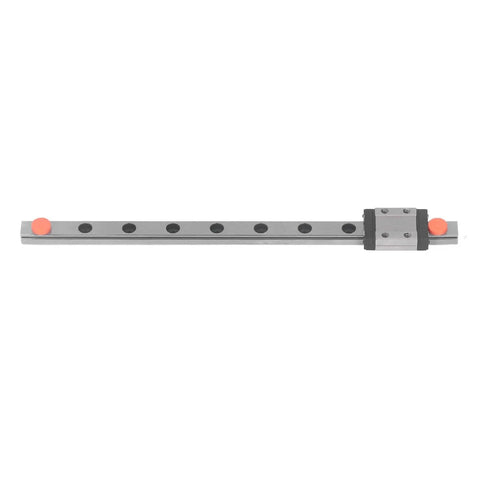 Mini Linear Rail MGN9C Carriage Block for 3D Printer and CNC Machine, 200mm Rail, Steel Guide