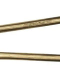 Hefty Aluminum Bronze Bolt Cutter Twenty Four Inch Non Sparking Tool For Snapping Through Rusted Chains And Crushing Stubborn Links.
