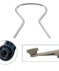 30 Pack Car Door Window Regulator Retainer Clips Set Steel Spring Clamps For Universal Vehicles Quick Install Handle Crank Clip Replacement