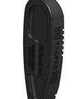 Tactical Butt Pad for 6 Position Rifle Stocks, Comfortable Shoulder Support, Reduces Recoil, Secure Fit, black side view