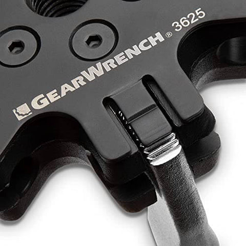 Close-up of Heavy Duty Ratcheting Puller Set for Automotive Internal and External Pulls 2 and 5 Ton GearWrench model.