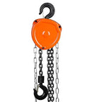 1 Ton Hand Chain Hoist 20 Ft Lift 2200 Lbs G80 Galvanized Chain, Double Pawl Brake, Auto Chain Leading and 360 Hook close-up