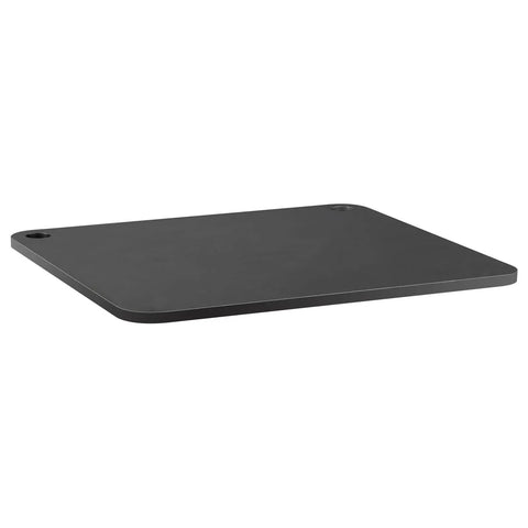 Heavy Duty Pizza Steel Plate For Oven And Grill 16 By 14.5 By Three Eighths Inch Carbon Steel Preseasoned For Rapid Crispy Crust