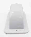 White Weatherproof Solar Cable Entry Gland 2 Pack For All Cable Sizes 6mm2 To 12mm2 Durable UV Resistant Sealed Gland side view