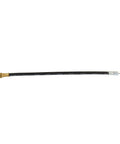 Durable Rubber Brake Hose 3/16 Inch ID By 18 Inch Length With 3/8-24 Male To Female Swivel Fittings DOT Approved SAE J1401