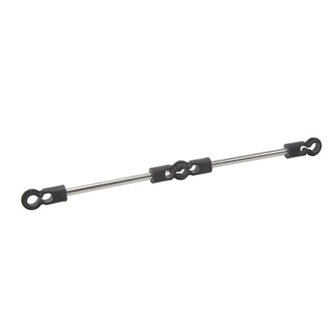 Beefed-Up Carburetor Linkage Lever For 50HP 60HP 70HP Outboard Motors, Corrosion-Resistant Stainless Steel And Plastic, Ergonomic Throttle Lever For Fatigue-Free Operation And Sharper Acceleration, Improves Response And Reduces Power Loss. Stainless steel linkage rod on white background