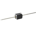 Heavy Duty Nema 23 Linear Stepper Motor With Non Captive Lead Screw 1.8 Degree Step Angle, side view with lead screw.
