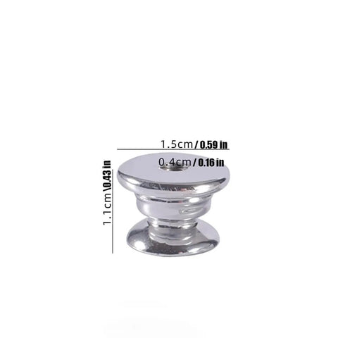 Totally Dope 24 Piece Alloy Metal Drawer Knob Bases For Sweet Diy Crystal Epoxy Resin Handles with dimensions 0.43x0.59x0.16 inch.