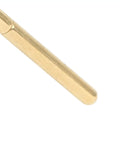 Close-up of a single High Accuracy Round Pogo Pins Set Of 100Pcs for PCB Board Testing P156-E, highlighting gold finish and tip detail.