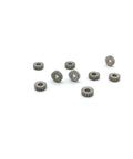 0.3 Module Planetary Gearbox Gear, 5.95mm Diameter, 2.55mm Inner Hole Bore, 18 Teeth High Precision Electronic Starter Speed Reducer visible