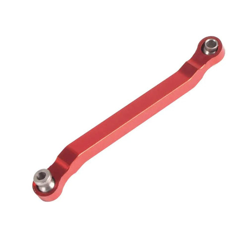 Red component from 8 Pcs Metal Chassis Pull Rods Suspension Link Mount Kit For 1/16 WPL C14 C24 And 1/12 MN D90 D91 MN40 MN45 MN96 MN99 MN99s