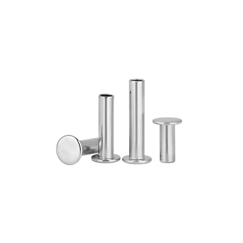 10 Pack M6 X 25 Flat Head Semi Tubular Rivets Top Shelf 304 Stainless Steel Countersunk Body Built Tough For A Quick Shop Install And Heavy Duty Jobs