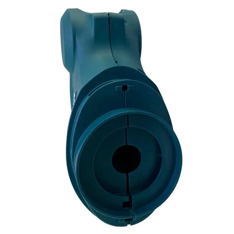 Heavy Duty Motor Housing Replacement Set For Power Tools Featuring Slick Cooling Vents And Top Shelf Aluminum Build front view showing cooling vents.