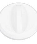 Upgrade Your Gaming Setup With This Sturdy White Plastic Control Knob Replacement Part For Vending Machines And Ashapon Units Durable Hardware Built Tough To Resist Damage Perfect For Home Parties And Creative Repair Projects That Make Things Funky. White control knob with a smooth round design for vending machine repair.
