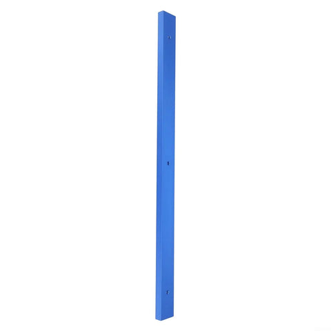 Blue T-Track Miter Bar Slider Table for Woodworking, 30mm T-Slot Jig Track, 500mm length aluminum bar
