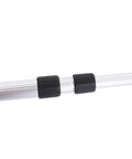 Close-up of the Glaeptio Dual 4in Rolling Measuring Wheel Accurate Distance Tool 0 to adjustable aluminum handle.
