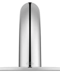 Touchless Motion Sensor Commercial Bathroom Sink Faucet With Single Hole Mount Polished Chrome Finish 0.5 GPM Low Flow No Contact