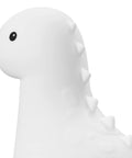 Side view of Multicolor LED Silicone Night Light Brontosaurus Tap Light For Kids Nursery Decor Rechargeable Color Changing Soft BPA Free Body Cozy Sleep Glow Bedtime Routine