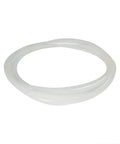 4m Long Inner Cable Tube Liner Protection For Mountain Bike And Road Bike Universal Fit Brake And Shift Derailleur Cables Replacement Premium PE Material Clear Ride Ready DIY Bike Maintenance coiled on white background