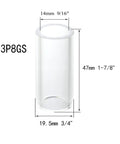 Clear Quartz Glass TIG Cup Nozzle 9 Sixteenth Inch (14mm) Replacement Cups For SR WP 17 18 26 TIG Welding Torches