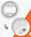 Smoke Alarm With 10 Year Sealed Battery And Test And Silence Button, Precision Detection To Cut False Cooking Alarms Model SMI110
