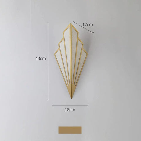Dope Modern Wall Light Set For Bedroom And Living Room Simple Creative Sconces With E12 Socket Art Deco, dimensions shown