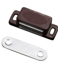 Heavy Duty Magnetic Cabinet Latch for Kitchen Cabinets and Closets Strong Magnetic Hold with ABS Plastic and Iron Secure Closure for Doors