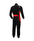 Back view of Go Kart Racing Suit Lightweight Breathable Water Resistant Digital Print for Adults Youth and Kids XL 58 Ergonomic One Piece Design
