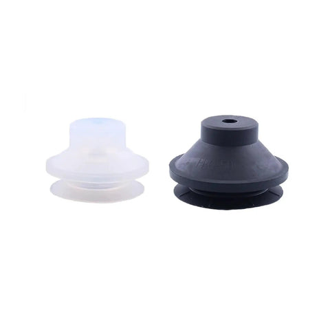 5 Pcs Silicone Suction Cup Nozzle Set 20-54mm For Pneumatic Manipulator Gripper Heavy Duty Nitrile Rubber Cups