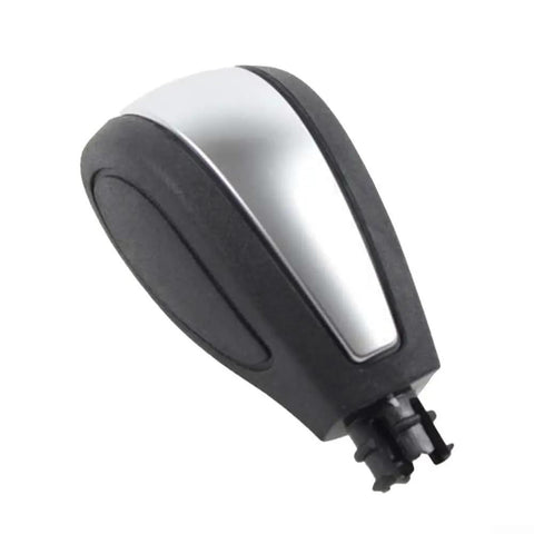 Upgrade Your Ride With This Black Automatic Gear Shift Knob For Land Rover Freelander 2 And Lr2 Models From 2006 To 2014 Easy Plug And Play Direct Fit Shifter Handle No Tools Needed Perfect Swap For A Cool Interior Look You Can Grab Today And Get On the. black plastic automatic gear shift knob, angled front view