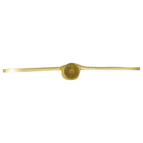 Pro Grade Heavy Duty Steel Interior Door Hinges 3.5 Inch Satin Brass 3 Pack with smooth glide ball bearings showing hinge detail.