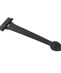 15 Inch Black Wrought Iron Strap Hinge With Spade Tip Heart Style For Doors And Gates Includes Mounting Hardware Pack Of 2 Rustproof
