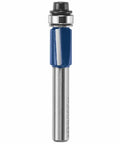 Carbide Tipped 2 Flute Flush Trim Bit, 3/8 In Shank By 1/2 In Cutting Diameter, Ideal For Laminates And Veneers, Micrograin Carbide Tips