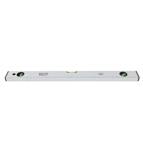 LEEZAD 19Inch Magnetic Torpedos Level, Aluminum Alloy Spirits Level, 600mm ruler with three bubbles for precise measurements.